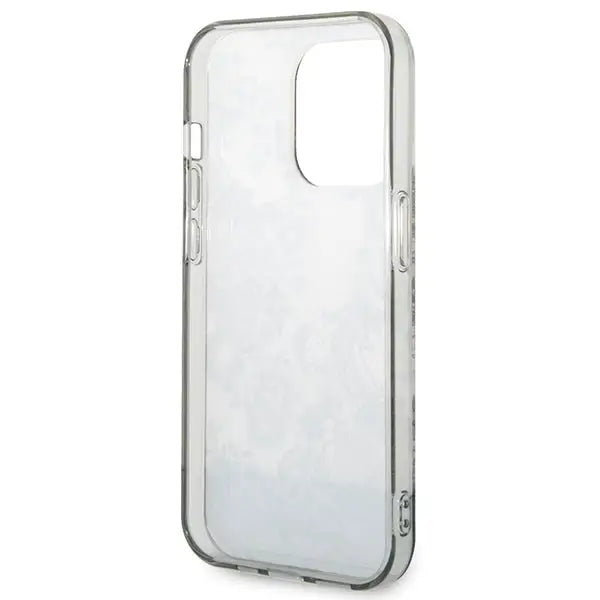 Guess GUHCP14XHGPLHG iPhone 14 Pro Max 6.7 ’gray / gray hardcase Porcelain Collection - Cell phone cases