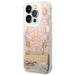Guess GUHCP14XLFLSD iPhone 14 Pro Max 6.7’’ gold/gold hardcase Paisley Liquid Glitter - Cell phone cases