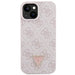 Guess GUHCP15MP4TDSCPP iPhone 15 Plus 6.7’’ pink/pink hardcase Crossbody 4G Metal Logo - Cell phone cases