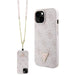 Guess GUHCP15SP4TDSCPP iPhone 15 6.1’’ pink/pink hardcase Crossbody 4G Metal Logo - Cell phone cases