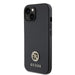 Guess GUHCP15SPS4DGPK iPhone 15 6.1’’ black/black hardcase Strass Metal Logo - Cell phone cases and covers<<<HurtelXML