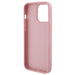 Guess GUHCP15XP4EPMP iPhone 15 Pro Max 6.7’’ pink/pink hardcase Leather 4G Stamped - Cell phone cases