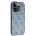 Guess GUHCP15XP4TDSCPB iPhone 15 Pro Max 6.7’’ blue/blue hardcase Crossbody 4G Metal Logo - Cell phone cases