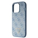 Guess GUHCP15XP4TDSCPB iPhone 15 Pro Max 6.7’’ blue/blue hardcase Crossbody 4G Metal Logo - Cell phone cases