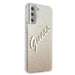 Guess GUHCS21MPCUGLSGO S21+ G996 złoty/gold hardcase Glitter Gradient Script - Cell phone cases and covers<<<HurtelXML
