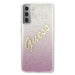 Guess GUHCS21MPCUGLSPI S21+ G996 pink/pink hardcase Glitter Gradient Script - Cell phone cases and covers<<<HurtelXML