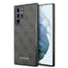 Guess GUHCS22LG4GFGR S22 Ultra S908 szary/grey hard case 4G Metal Gold Logo - Cell phone cases and covers<<<HurtelXML