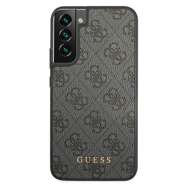 Guess GUHCS22SG4GFGR S22 S901 gray/gray hard case 4G Metal Gold Logo - Cell phone cases and covers<<<HurtelXML