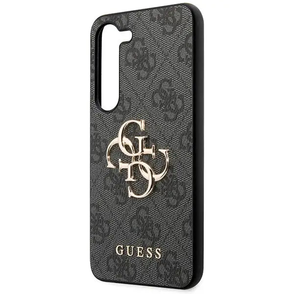 Guess GUHCS23FE4GMGGR S23 FE S711 gray/gray hardcase 4G Big Metal Logo - Cell phone cases and covers<<<HurtelXML