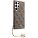 Guess GUHCS23LGF4GBR S23 Ultra S918 brown/brown hardcase 4G Charms Collection - Cell phone cases and covers<<<HurtelXML