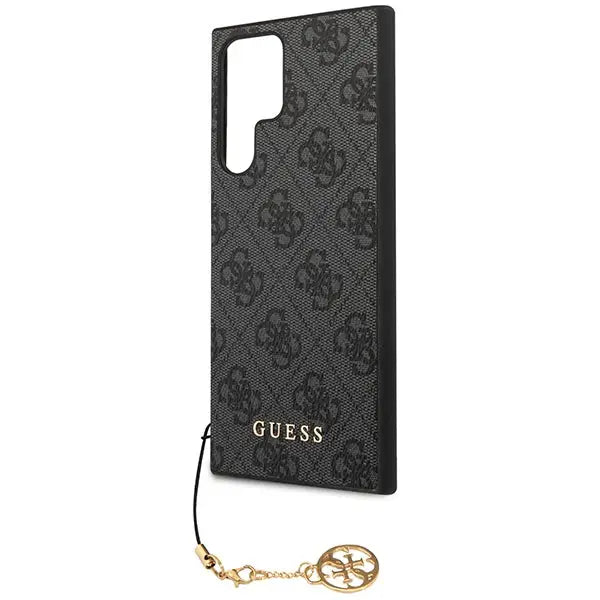 Guess GUHCS23LGF4GGR S23 Ultra S918 grey/grey hardcase 4G Charms Collection - Cell phone cases and covers<<<HurtelXML