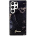 Guess GUHCS23LHTMRSK S23 Ultra S918 black/black hardcase Golden Marble Collection - Cell phone cases