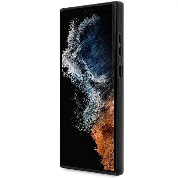 Guess GUHCS23LPCUMAK S23 Ultra S918 black/black hardcase Marble - Cell phone cases and covers<<<HurtelXML