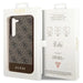 Guess GUHCS23MG4GLBR S23+ S916 brown/brown hardcase 4G Stripe Collection - Cell phone cases and covers<<<HurtelXML