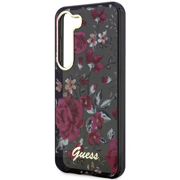 Guess GUHCS23MHCFWSA S23+ S916 green/kaki hardcase Flower Collection - Cell phone cases and covers<<<HurtelXML
