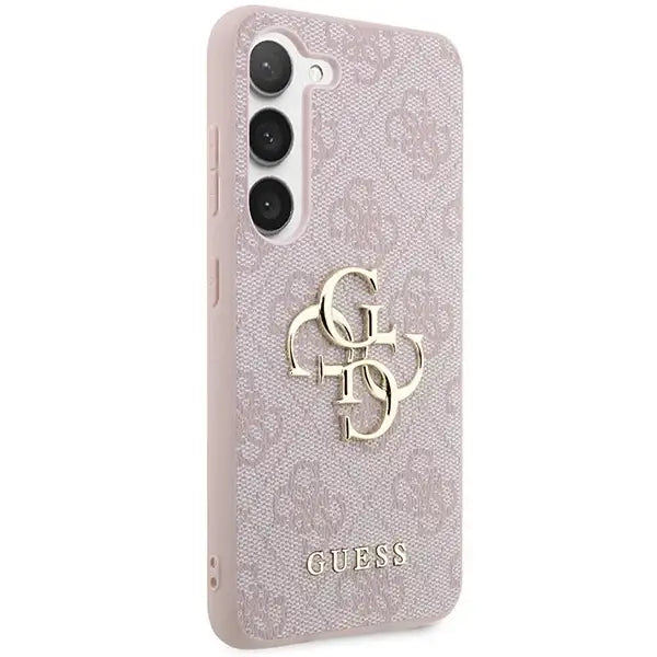 Guess GUHCS23S4GMGPI S23 S911 pink/pink hardcase 4G Big Metal Logo - Cell phone cases and covers<<<HurtelXML