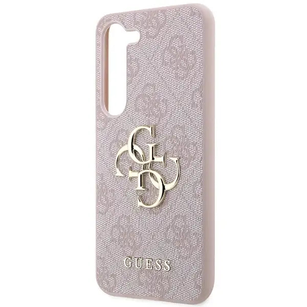 Guess GUHCS23S4GMGPI S23 S911 pink/pink hardcase 4G Big Metal Logo - Cell phone cases and covers<<<HurtelXML