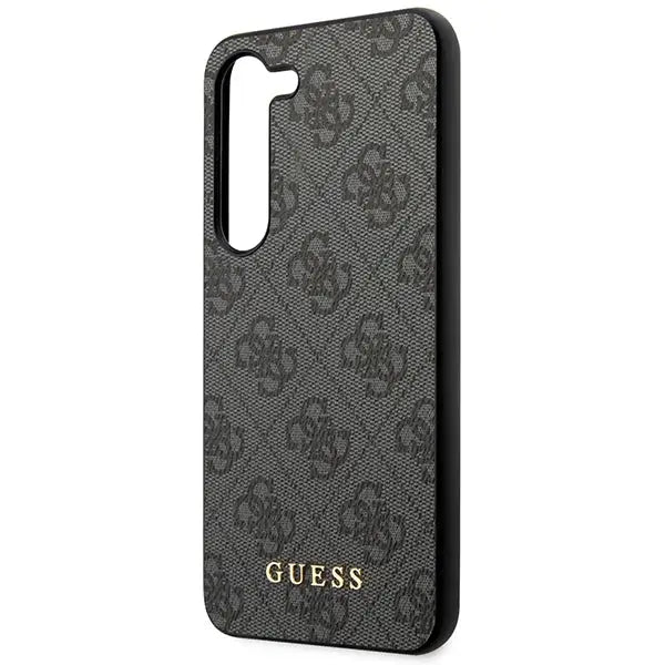 Guess GUHCS23SG4GFGR S23 S911 grey/grey hardcase 4G Metal Gold Logo - Cell phone cases and covers<<<HurtelXML