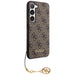 Guess GUHCS23SGF4GBR S23 S911 brown/brown hardcase 4G Charms Collection - Cell phone cases and covers<<<HurtelXML