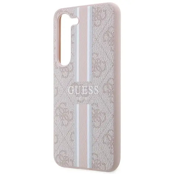 Guess GUHCS23SP4RPSP S23 S911 pink/pink hardcase 4G Printed Stripe - Cell phone cases and covers<<<HurtelXML