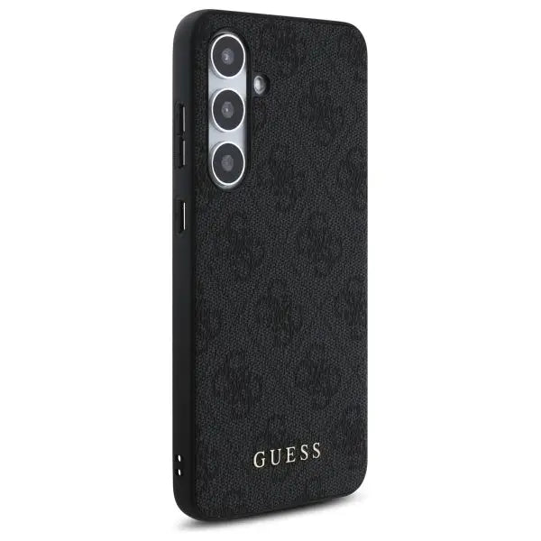Guess GUHCS24FEG4GFGR S24 FE S721 gray/gray hardcase 4G Metal Gold Logo - Cell phone cases and covers<<<HurtelXML