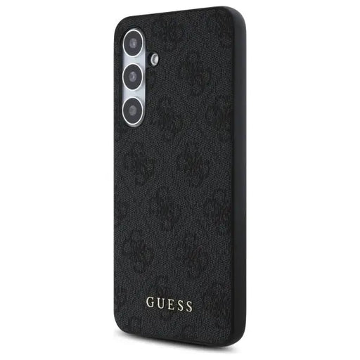 Guess GUHCS24FEG4GFGR S24 FE S721 gray/gray hardcase 4G Metal Gold Logo - Cell phone cases and covers<<<HurtelXML