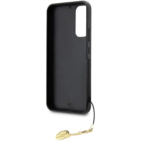 Guess GUHCSA34GF4GBR A34 5G A346 brown/brown hardcase 4G Charms Collection - Cell phone cases and covers<<<HurtelXML
