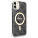Guess GUHMN61H4STK iPhone 11 6.1’’ black/black hardcase 4G MagSafe - Cell phone cases and covers<<<HurtelXML
