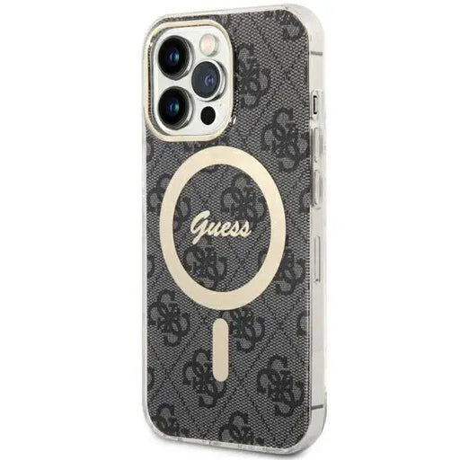 Guess GUHMP13LH4STK iPhone 13 Pro / 13 6.1’’ black/black hardcase 4G MagSafe - Cell phone cases and covers<<<HurtelXML