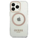 Guess GUHMP13LHTRMD iPhone 13 Pro / 13 6.1 ’gold / gold hard case Metal Outline Magsafe - Cell phone cases
