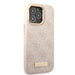 Guess GUHMP13LU4GPRP iPhone 13 Pro / 13 6.1 ’pink / pink hard case 4G Logo Plate MagSafe - Cell phone cases