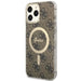 Guess GUHMP13XH4STW iPhone 13 Pro Max 6.7’’ brown/brown hardcase 4G MagSafe - Cell phone cases and covers<<<HurtelXML