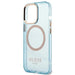 Guess GUHMP13XHTCMB iPhone 13 Pro Max 6.7’’ blue/blue hard case Gold Outline Translucent MagSafe - Cell phone cases