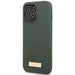 Guess GUHMP13XSPLA iPhone 13 Pro Max 6.7’’ green/khaki hard case Silicone Logo Plate MagSafe - Cell phone cases