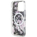 Guess GUHMP14LHCFWSK iPhone 14 Pro 6.1’’ black/black hardcase Flower MagSafe - Cell phone cases and covers<<<HurtelXML
