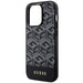 Guess GUHMP14LHGCFSEK iPhone 14 Pro 6.1’’ black/black hardcase GCube Stripes MagSafe - Cell phone cases