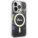 Guess GUHMP14LHTMRSK iPhone 14 Pro 6.1’’ black/black hardcase Golden Marble MagSafe - Cell phone cases