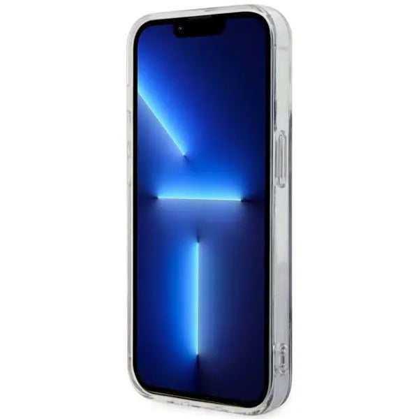 Guess GUHMP14LHTMRSU iPhone 14 Pro 6.1’’ purple/purple hardcase Golden Marble MagSafe - Cell phone cases