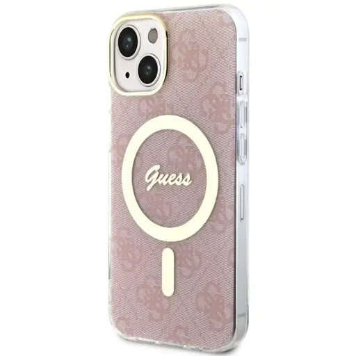 Guess GUHMP14MH4STP iPhone 14 Plus 6.7’’ pink/pink hardcase 4G MagSafe - Cell phone cases and covers<<<HurtelXML