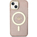Guess GUHMP14MHCMCGP iPhone 14 Plus 6.7’’ pink/pink hardcase Glitter Gold MagSafe - Cell phone cases
