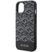 Guess GUHMP14MHGCFSEK iPhone 14 Plus 6.7’’ black/black hardcase GCube Stripes MagSafe - Cell phone cases