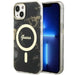 Guess GUHMP14MHTMRSK iPhone 14 Plus 6.7’’ black/black hardcase Golden Marble MagSafe - Cell phone cases
