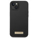 Guess GUHMP14MSBPLK iPhone 14 Plus 6.7’’ black/black hard case Silicone Logo Plate MagSafe - Cell phone cases