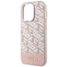 Guess GUHMP14XHGCFSEP iPhone 14 Pro Max 6.7’’ pink/pink hard case GCube Stripes MagSafe - Cell phone cases