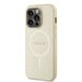 Guess GUHMP15LPSAHMCB iPhone 15 Pro 6.1’’ gold/gold hardcase Saffiano MagSafe - Cell phone cases and covers<<<HurtelXML