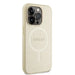 Guess GUHMP15LPSAHMCB iPhone 15 Pro 6.1’’ gold/gold hardcase Saffiano MagSafe - Cell phone cases and covers<<<HurtelXML