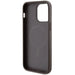Guess GUHMP15XG4GFRW iPhone 15 Pro Max 6.7’’ brown/brown hardcase 4G Collection Leather Metal Logo MagSafe - Cell phone