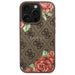 Guess GUHMP16LP4ROPEMCW iPhone 16 Pro 6.3’’ brown/brown hardcase 4G Flowers Print MagSafe - Cell phone cases