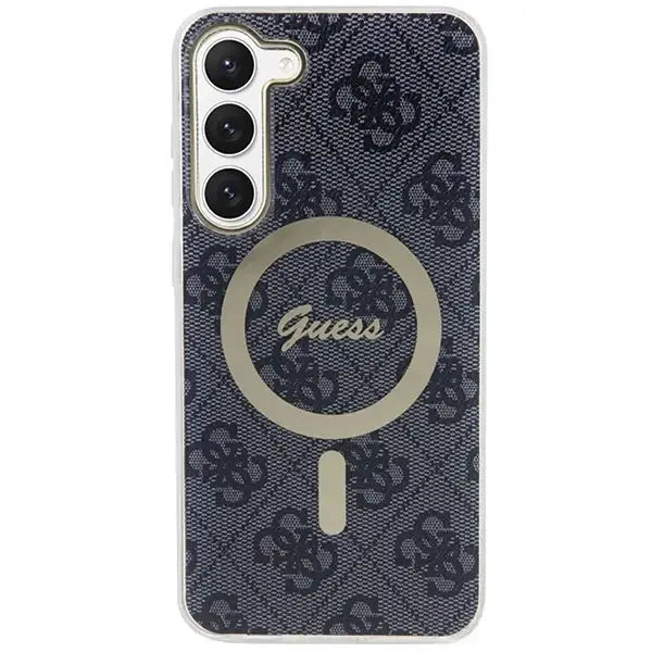 Guess GUHMS23MH4STK S23+ S916 black/black hardcase 4G MagSafe - Cell phone cases and covers<<<HurtelXML