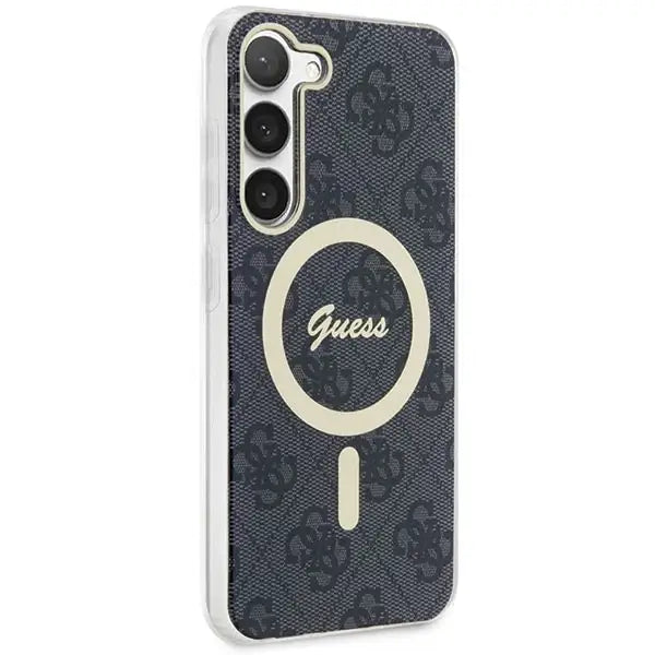 Guess GUHMS23SH4STK S23 S911 black/black hardcase 4G MagSafe - Cell phone cases and covers<<<HurtelXML